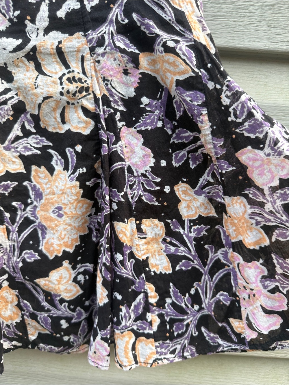 Free People | End of the Island Godet Skirt size 6 - Picture 3 of 6